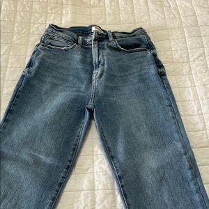 Kensie Women's Straight Leg Blue Jeans